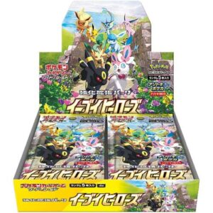 Alternative view of S6a Eevee Heroes Booster Box Japanese Pokemon Card
