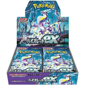 Alternative view of SV1V Violet Ex booster box Japanese Pokemon Card