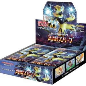 Alternative view of SM7a Thunderclap Spark Booster Box Japanese Pokemon Card