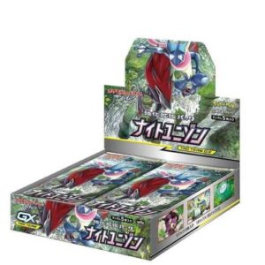 Alternative view of SM9a Night unison Booster Box Japanese Pokemon Card